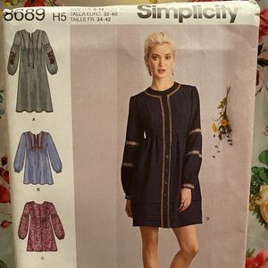 Simplicity Sewing Pattern 8689